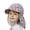 Multicolour, variant on Gaexia Kids Sun Hat With Neck UPF 50 Adjustable Chin Strap Beach Cap Toddler Breathable Outdoor Fisherman for Girls