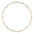 thumbnail image 1 of Pulsera De Oro 14k Figaro Solida De 18.5 Cm Calibre 2mm, 1 of 3