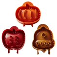thumbnail image 2 of Christmas DIY Pie Mold Set Baking Molding Tool Pie Mold Set Mini Cookie Mold with Pumpkins Apples and Acorn Shape, 2 of 9