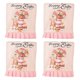 thumbnail image 1 of Funda para silla de Pascua YONGSHENG 4 Uds mesa de comedor Gnomo conejo impresas, 1 of 5
