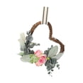 thumbnail image 4 of Corona en forma de corazón 5,91 "decoración de corona para el Día de San Valentín decoración de boda para puerta de cumpleaños, 4 of 7