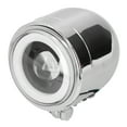 thumbnail image 2 of Phares Yeux d'Ange Ronds, Universel 4,25 Po Lampe Frontale LED Yeux d'Ange Ronds Faisceau Haut-Bas Rétro Moto DRL Plaque Chromée Coque, 2 of 8