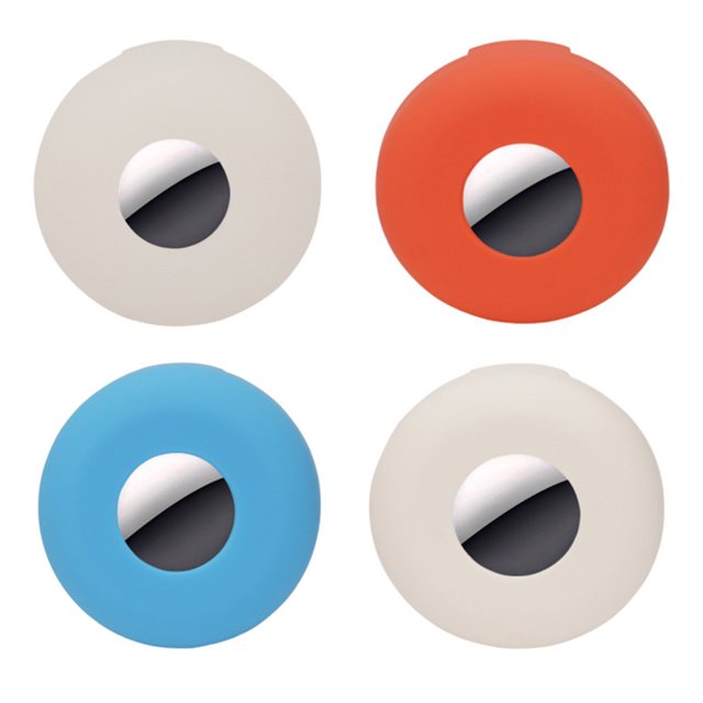 Soporte de Collar de perro Airtag MFZFUKR silicona impermeable