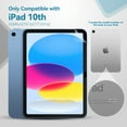 thumbnail image 3 of Penstudio Paper-Feel Screen Protector for iPad 10, Anti-Glare Matte PET Film for Drawing & Note-Taking, Paper-Feel Texture, Anti-Fingerprint, Fast Response, iPad 10 Accessories, 3 of 7