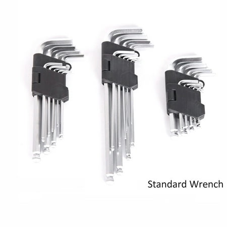 FINDER 9PCS Allen Socket Hex Key Hexagon Wrench Set 1.5-10mm Torque Spanner Metric Ball Ended Hand Tool for