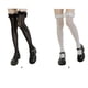 thumbnail image 3 of Medias de rejilla Sonducket 2 uds Lolita transpirables y de alta elasticidad blanco hasta los muslos, 3 of 6