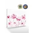 thumbnail image 2 of Pink Flowers Wall Art for Living Room,Canvas Picture Wall Decor for Bathroom Bedroom,Vintage White Floral Plant Herb Botanical Painting Artwork for Office Kitchen Hallway Dining Room Decor 12"x16", 2 of 8