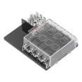 thumbnail image 5 of Caja de fusibles de cuchilla, tablero de panel de bloque impermeable ATC ATO de 8 vías con bus negativo para coche, RV, remolque, camión, furgoneta, 12-36 VCC, 5 of 5