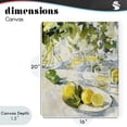 thumbnail image 4 of Stupell Industries Traditional Meringue Lemons Table Spread Canvas Art, 16 x 20, by Annabelle Hall, 4 of 8
