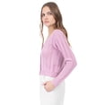 thumbnail image 2 of SUÉTER PARA MUJER QUARRY DE PUNTO CON BOTONES, 2 of 4
