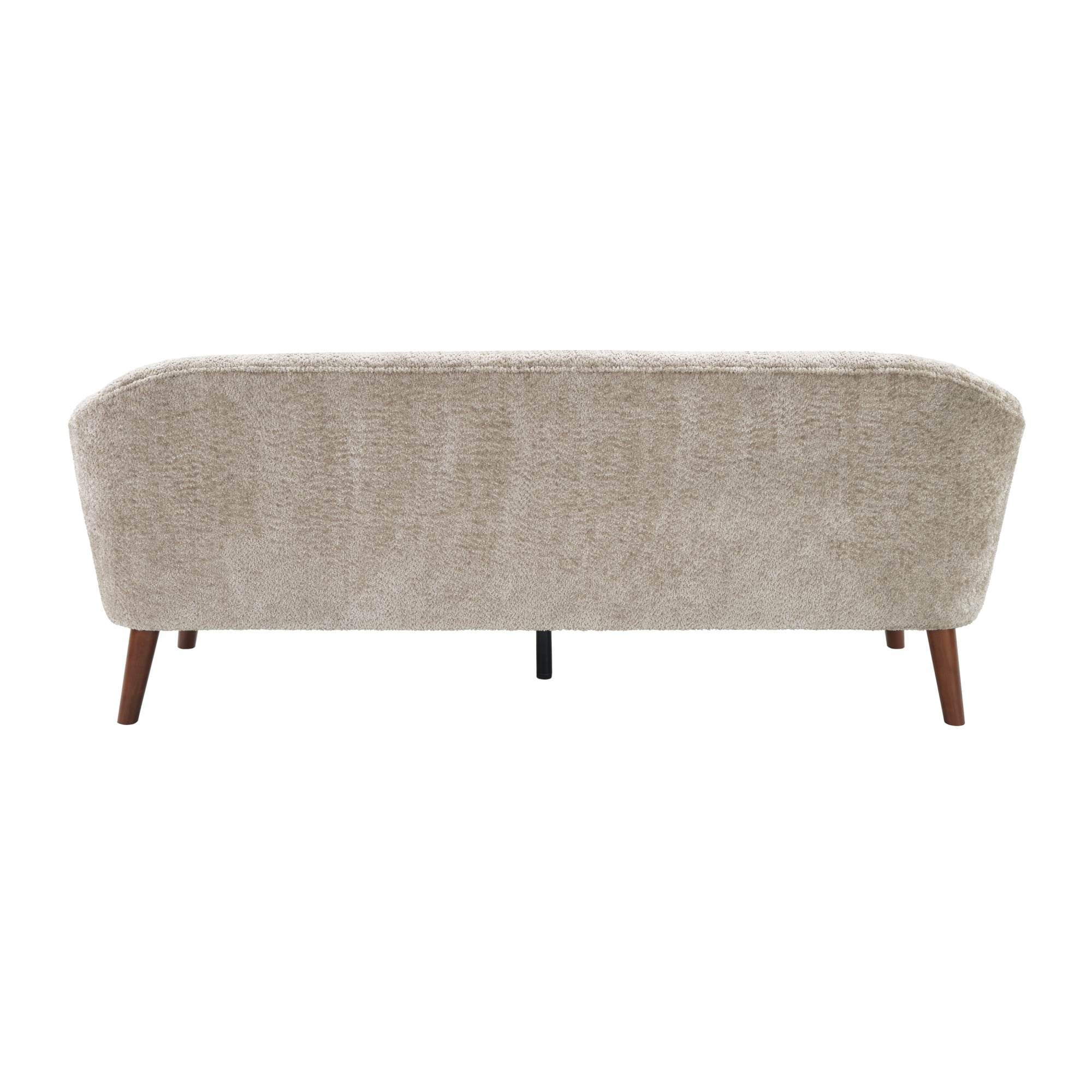 Leumius 73.6" 3-Seater Sofa, Modern Tufted Upholstered Couch Comfy Upholstered Sofa for Living Room, Apartment, Brown