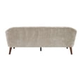 thumbnail image 6 of Leumius 73.6" 3-Seater Sofa, Modern Tufted Upholstered Couch Comfy Upholstered Sofa for Living Room, Apartment, Brown, 6 of 9