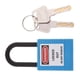 thumbnail image 5 of de bloqueo de seguridad con llave diferente grillete de 38 mm bolsa de seguridad equipaje de viaje Azul Zulema Candado de bloqueo de seguridad, 5 of 8