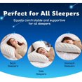 thumbnail image 4 of Pillow KUCEY Cooling Side Sleeper, espuma viscoelástica, juego de 2, 4 of 8