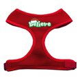 thumbnail image 5 of Mirage Pet Products 70-01 LGEG Believe Screen Print Soft Mesh Harnesses  Emerald Green Large, 5 of 7