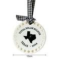 thumbnail image 4 of Homerr 2024 Solar Eclipse Ornament Solar Eclipse Decor 2024 Solar Eclipse Acrylic Ornament - Depicts Totality States, Keepsake for Astronomy Lovers, 4 of 10