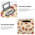 thumbnail image 4 of Goofa Cartoon Popcorn Pattern Luggage Covers For Suitcase,Suitcase Cover Protector Fit 18-32 Inch Luggage-X-Large, 4 of 9