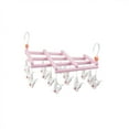 thumbnail image 3 of Drying Racks for Laundry Foldable Folding Multi-Head Drying Rack Clip Windproof Multifunctional Telescopic Drying Rack Clothes Drying Racks for Laundry Folding Drying Racks for Laundry, 3 of 8
