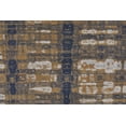 thumbnail image 3 of 2' X 3' Blue Orange And Gray Abstract Power Loom Area Rug, 3 of 5