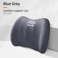 thumbnail image 3 of Reposacabezas de espuma viscoelástica con soporte lumbar para asiento de coche para Audi A1, A3, A4, A5, A6, A7, A8, Q2, Q3, Q5, Q7, Q8, S7, S8, S3, S4, RS5, RS6, RS7, 3 of 5