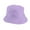 Purple, variant on Womens Bucket Hat, Audhol Unisex Double Side Wear Reversible Bucket Hat Trendy Cotton Twill Canvas Sun Fishing Hat Fashion Cap Bucket Hat Black One Size