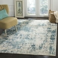 thumbnail image 2 of SAFAVIEH Princeton Barry Distressed Area Rug, Blue/Beige, 2'6" x 4', 2 of 8