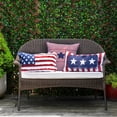 thumbnail image 4 of Lush Decor American Flag Fringe Decorative Pillow Red/Navy Single 13X22, 4 of 5