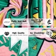 thumbnail image 4 of Sorority Gifts for Women Throw Blanket Soft Micro Throw Light Weight Flannel Blanket for Home, Bed, Sofa 50''''X60'''', 4 of 4