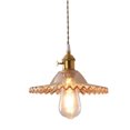 thumbnail image 1 of E27 Vintage Hänglampa Retro Glas Hänglampa Lampskärm för E27 Glödlampor Taklampa Hänglampor, 1 of 5