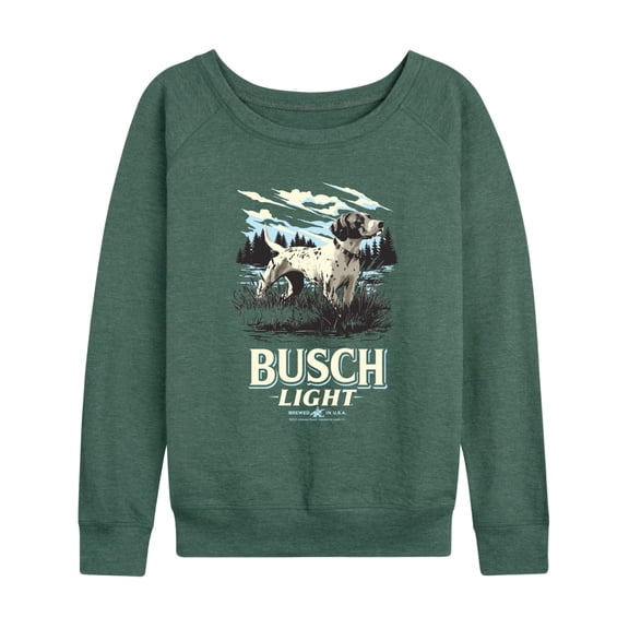 Busch Light - Sunset Point - Women's French Terry Long Sleeve Pullover