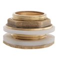 thumbnail image 1 of Conector de tanque de agua con rosca macho de latón macizo de 1/2'', 3/4'' y 1'' para agua DN25 26mm, 1 of 9