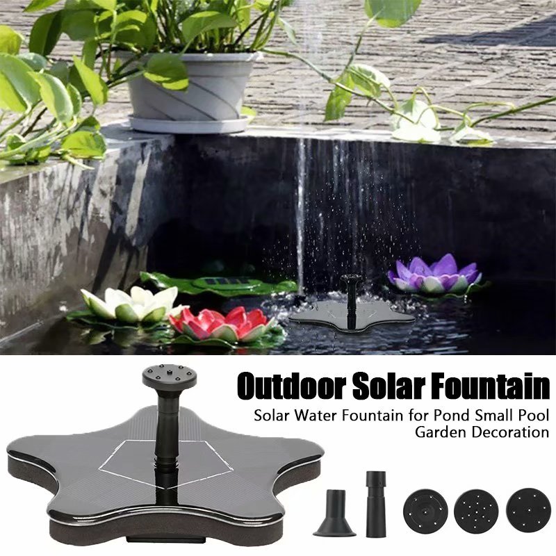 VicTsing Mini Solar Fountain Solar Water Fountain for Pond Small Pool