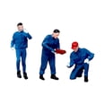 thumbnail image 3 of Xuanheng 1/64 Repairman Figure Ornament Miniature People Model Micro Landscapes Decor 3PC, 3 of 8