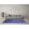 thumbnail image 3 of Ahgly Company Indoor Rectangle Oriental Blue Industrial Area Rugs, 4' x 6', 3 of 4