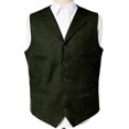 thumbnail image 3 of Stamzod Men's Suit Vest Lapel Button Up Sleeveless Jackets Business formal Waistcoat for Men with Pockets Z Green S, 3 of 7