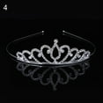 thumbnail image 3 of HEVIRGO Lovely Crown Rhinestone Kids Girl Princess Tiara Headband Dancing Party Headwear, 3 of 10