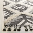 thumbnail image 3 of SAFAVIEH Kenya KNY910H Hand-knotted Black / Ivory Rug, 3 of 6