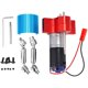 thumbnail image 1 of Caja de cambios de transmisión de metal, motor 370 con eje de transmisión, accesorios de actualización para coche RC C14 C24 B24 B36 MN D90 MN99S, rojo, 1 of 5