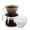 Brown, variant on Coffee Filter Paper 50 Pcs Round Basket Style Natural Unbleached Disposable Replacement Filters for Drip Coffee Machines and Pour Over Brewers Brown Paper Filters 1Pack 1Pack