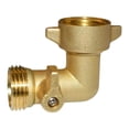 thumbnail image 1 of Codo de de 90 grados, latón, regalos, grifos exteriores, RV con interruptor incorporado, grifo de 3/4", accesorios, adaptador de manguer, 1 of 8