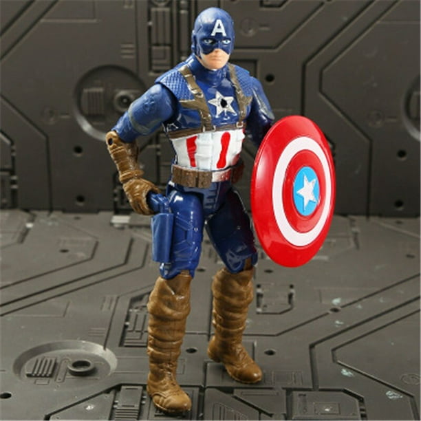 Figura de acción de superhéroes de Los Vengadores de Marvel 3, juguete de Infinity War, anime, Capitán América, Iron Man, Thanos, Hulk, Thor gym unisex