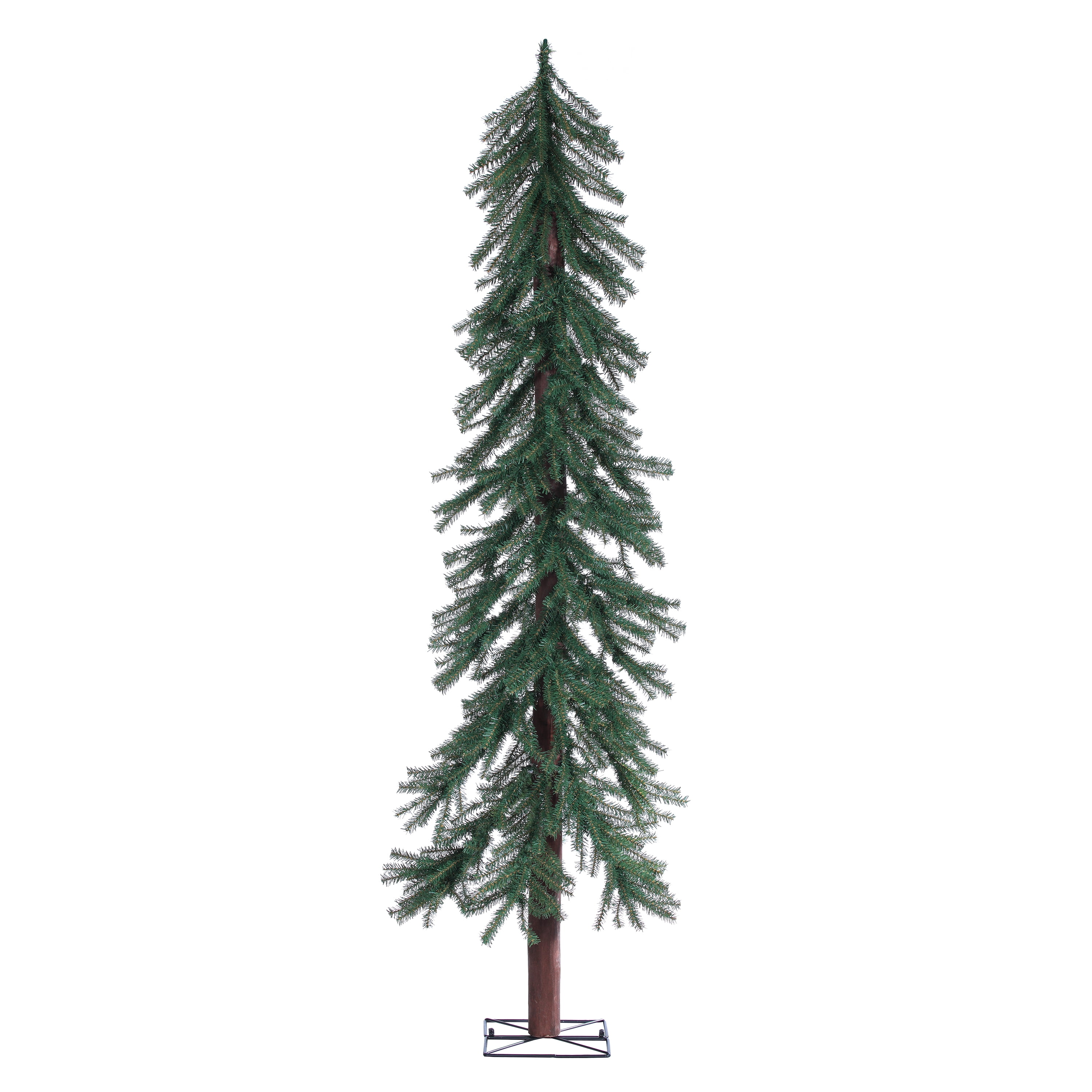 Sterling Green Unlit Pine Christmas Tree, 6'