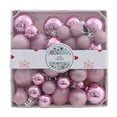 thumbnail image 2 of BotaniNest Clear Glitter Hanging Shatterproof Baubles For Home, 2 of 5