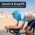 thumbnail image 4 of A Cycling Motorcycle Bike Neck Warmer for Men Women, Balaclava Face Mask, Shiesty Mask UV Protector Lightweight Scarf for Snowboard Motorcycle, 4 of 7