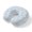 Light Blue White, variant on Neck Pillow Ergonomic Memory Foam U Shaped Pillows,Summer Beach Ocean Soft Portable Neck Head Support Cushion Pillow for Travel Airplane Car Office Use,Watercolor Slippers Starfish