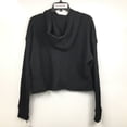 thumbnail image 2 of Calvin Klein Performance Womens Waffle Hoodie Black S, 2 of 5