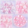 thumbnail image 4 of UPOUART 24 Pcs Cake Decoration Balls Pink Plastic Reusable for Kids Birthday, 4 of 8