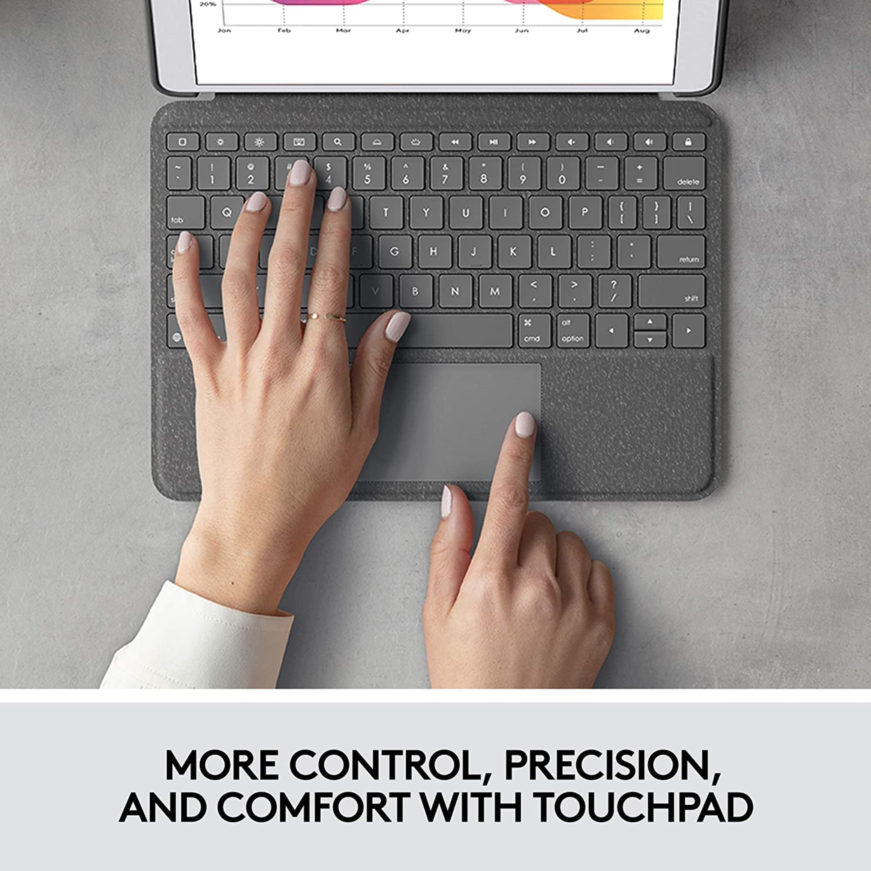 Logitech Combo Touch for iPad Air (3rd Generation) and iPad Pro