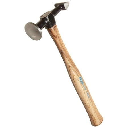 

Martin Sprocket & Gear FMT-168HC 12 in. High Crown Cross Peen Finishing Body Hammer with Wood Handle
