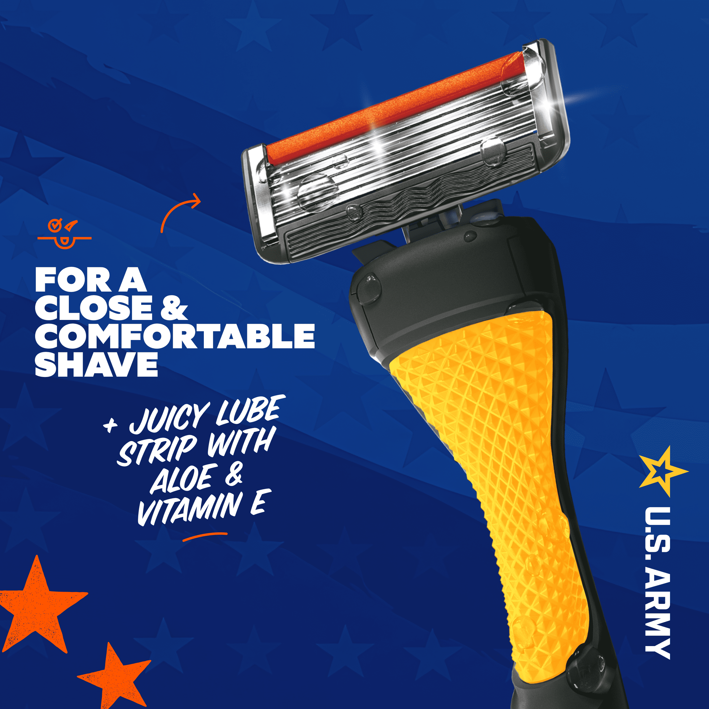Dollar Shave Club Military Army 6-Blade Razor Starter Set